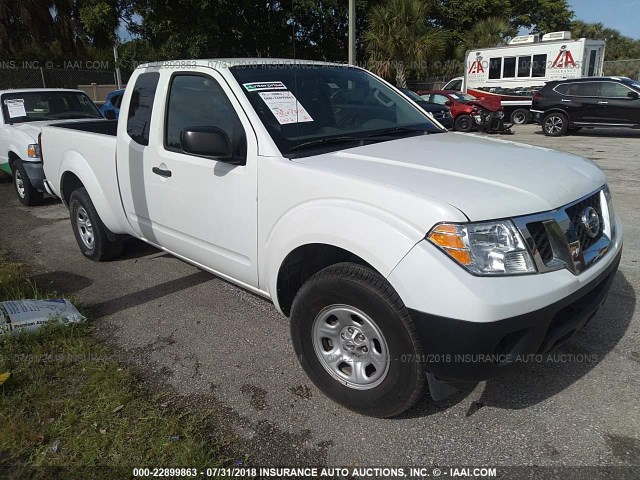 1N6BD0CT9FN719274 - 2015 NISSAN FRONTIER S/SV WHITE photo 1