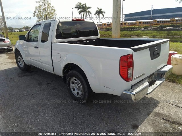 1N6BD0CT9FN719274 - 2015 NISSAN FRONTIER S/SV WHITE photo 3