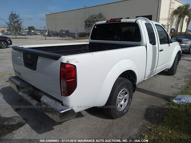 1N6BD0CT9FN719274 - 2015 NISSAN FRONTIER S/SV WHITE photo 4