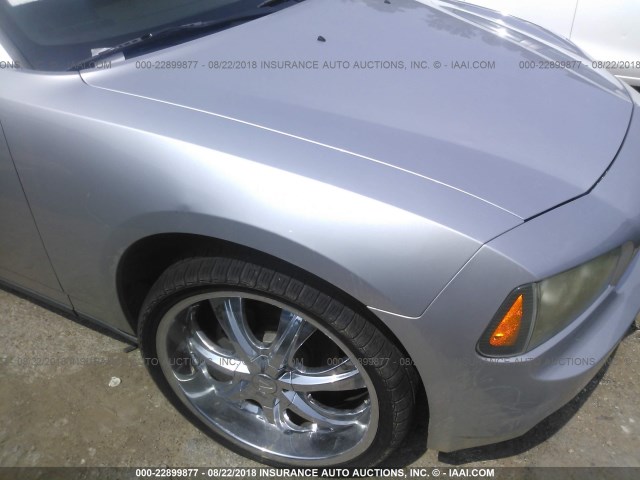 2B3KA43R97H761186 - 2007 DODGE CHARGER SE/SXT SILVER photo 6