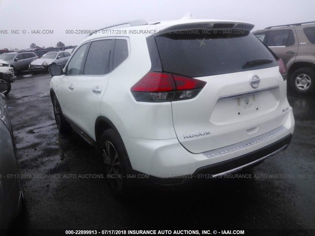 5N1AT2MV4HC871308 - 2017 NISSAN ROGUE SV/SL WHITE photo 3