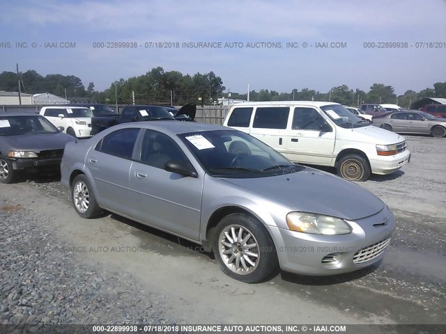 1C3EL46X03N505783 - 2003 CHRYSLER SEBRING LX SILVER photo 1