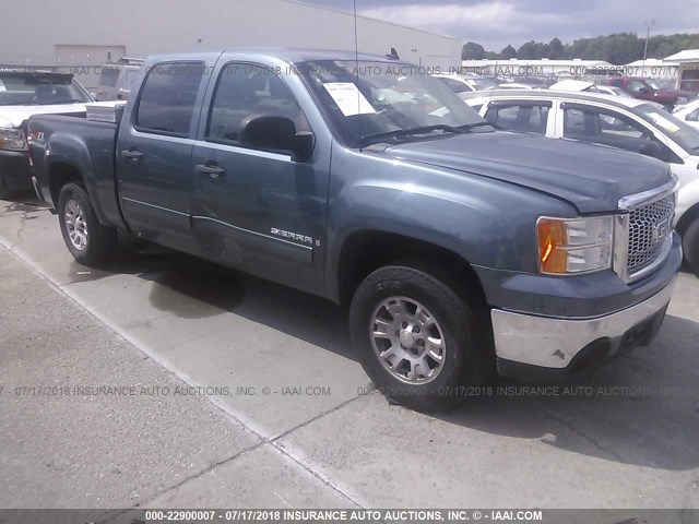 2GTEK13M171707675 - 2007 GMC NEW SIERRA K1500 BLUE photo 1