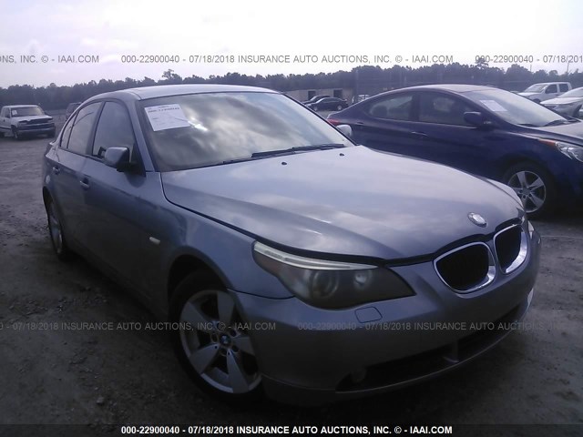 WBANF73586CG67846 - 2006 BMW 530 XI GRAY photo 1