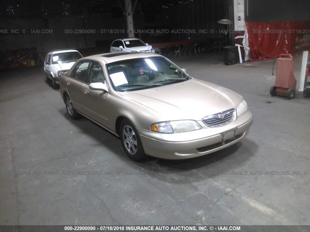 1YVGF22D9X5833926 - 1999 MAZDA 626 ES/LX BROWN photo 1