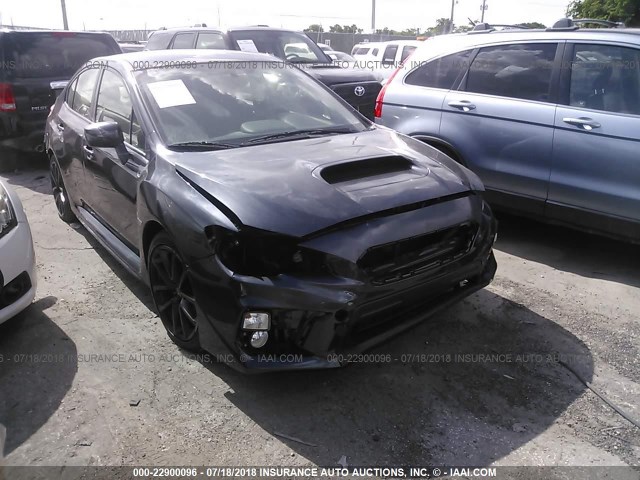 JF1VA1C66J9809613 - 2018 SUBARU WRX PREMIUM GRAY photo 1