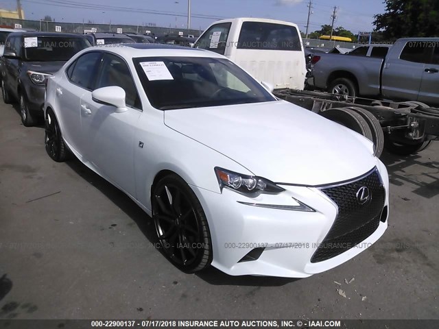 JTHBA1D29G5001408 - 2016 LEXUS IS 200T WHITE photo 1