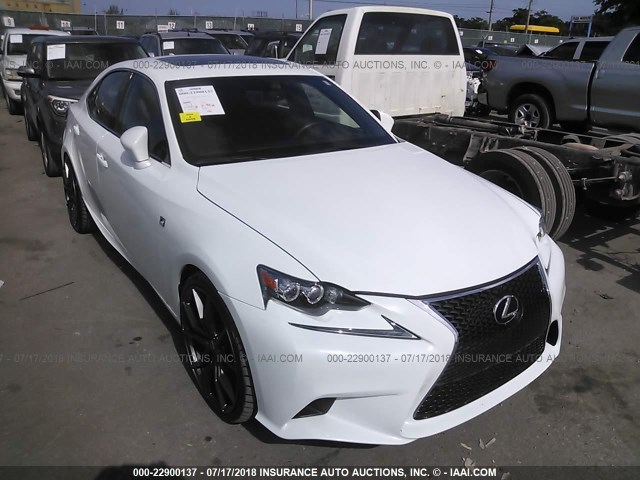 JTHBA1D29G5001408 - 2016 LEXUS IS 200T WHITE photo 6