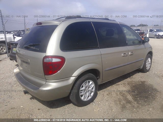 1D4GP45363B110065 - 2003 DODGE CARAVAN SPORT TAN photo 4