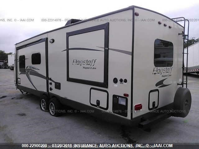 4X4TFLB24FZ135363 - 2015 FOREST RIVER FLAGSTAFF  奶油色 照片 3