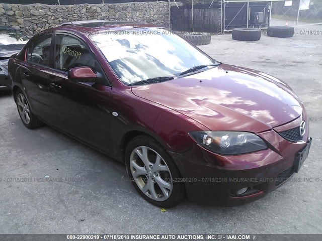 JM1BK32G591237170 - 2009 MAZDA 3 I RED photo 1