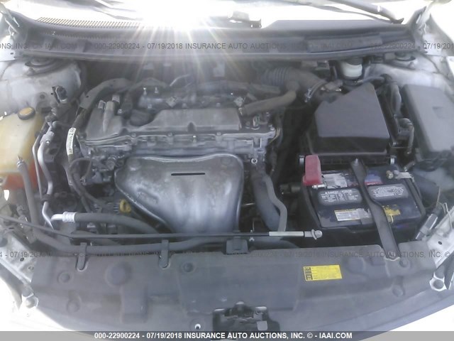 JTKJF5C73D3046301 - 2013 TOYOTA SCION TC 白色 照片 10