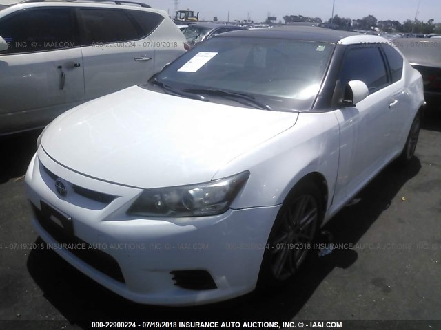 JTKJF5C73D3046301 - 2013 TOYOTA SCION TC 白色 照片 2