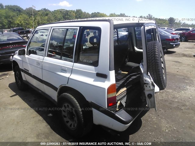 JS3TD03VXV4101332 - 1997 SUZUKI SIDEKICK JX WHITE photo 3