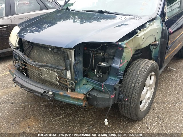 2HNYD18224H520988 - 2004 ACURA MDX BLUE photo 6