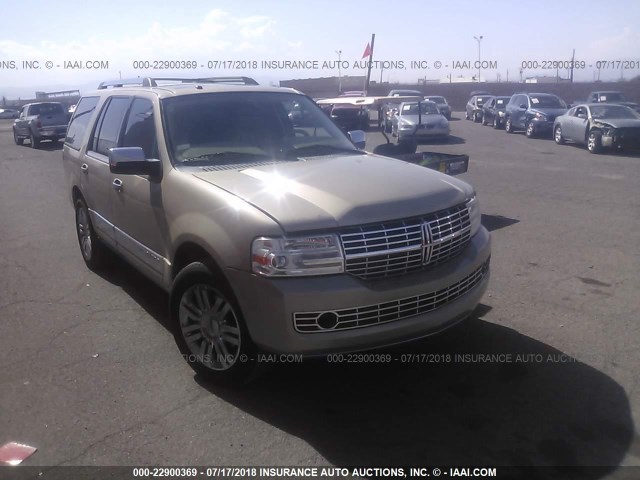 5LMFU27538LJ01502 - 2008 LINCOLN NAVIGATOR BEIGE photo 1
