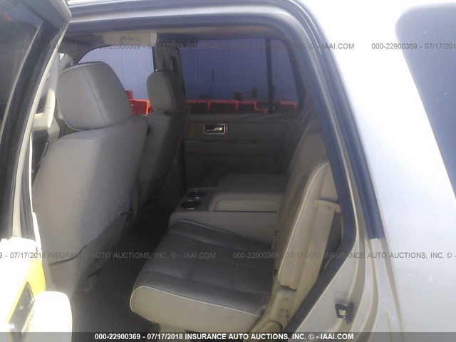 5LMFU27538LJ01502 - 2008 LINCOLN NAVIGATOR BEIGE photo 8