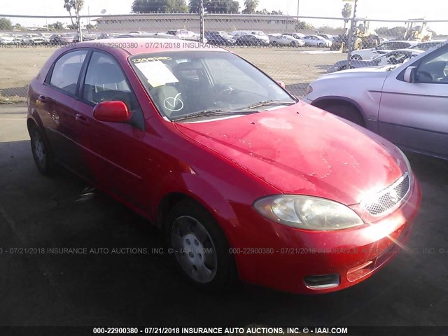 KL5JD66Z66K455553 - 2006 SUZUKI RENO RED photo 1