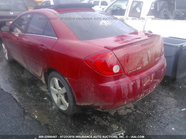 1G2ZM571864146644 - 2006 PONTIAC G6 GTP RED photo 3