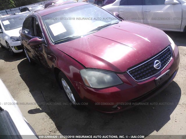 1N4AL11D76N439538 - 2006 NISSAN ALTIMA S/SL MAROON photo 1