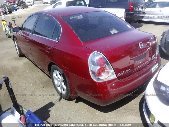 1N4AL11D76N439538 - 2006 NISSAN ALTIMA S/SL MAROON photo 3