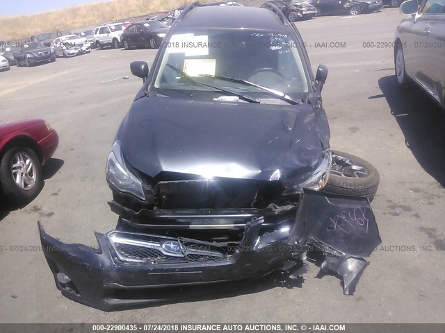 JF2GPABC3G8333393 - 2016 SUBARU CROSSTREK PREMIUM ნაცრისფერი ფოტო 6