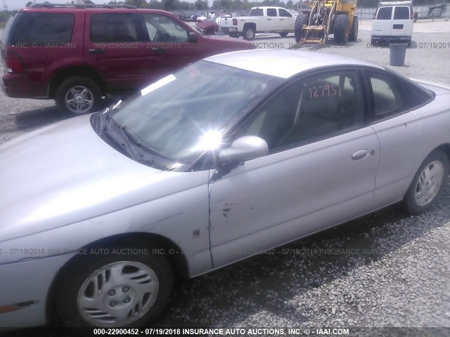 1G8ZR1279YZ105375 - 2000 SATURN SC2 SILVER photo 6