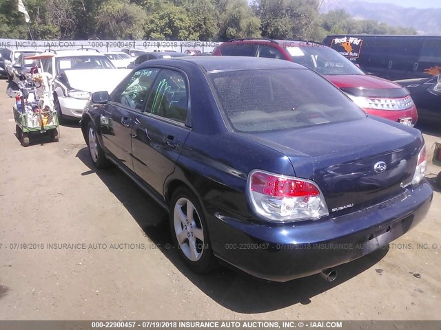 JF1GD67636H511346 - 2006 SUBARU IMPREZA 2.5I BLUE photo 3