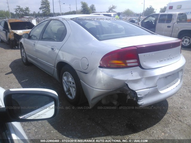 2B3HD46R32H189134 - 2002 DODGE INTREPID SE SILVER photo 3