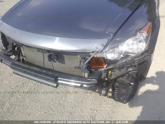 1HGCP26878A091471 - 2008 HONDA ACCORD EXL GRAY photo 6