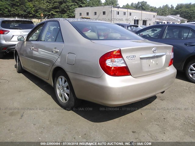 4T1BE30K83U764247 - 2003 TOYOTA CAMRY LE/XLE/SE Qəhvəyi foto 3