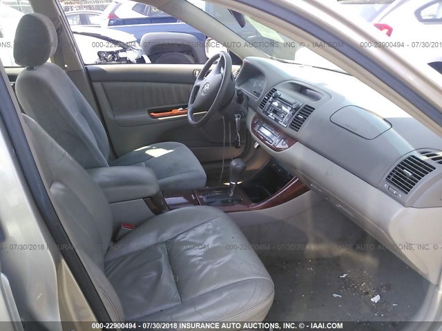 4T1BE30K83U764247 - 2003 TOYOTA CAMRY LE/XLE/SE Qəhvəyi foto 5