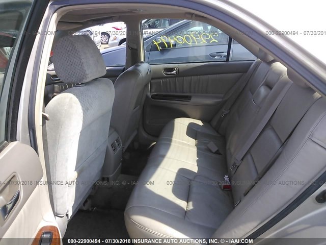 4T1BE30K83U764247 - 2003 TOYOTA CAMRY LE/XLE/SE Qəhvəyi foto 8