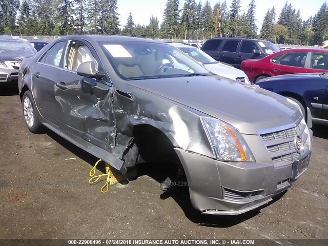 1G6DG5EG0A0114438 - 2010 CADILLAC CTS LUXURY COLLECTION Pewter photo 1