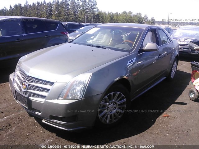 1G6DG5EG0A0114438 - 2010 CADILLAC CTS LUXURY COLLECTION Pewter photo 2