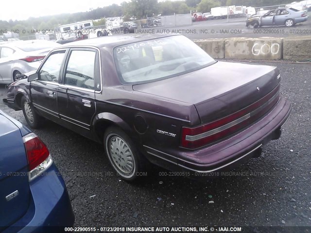 1G4AG55M1T6474478 - 1996 BUICK CENTURY SPECIAL/CUSTOM/LIMITED PURPLE photo 3