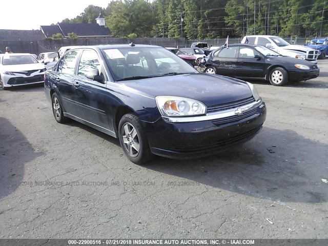 1G1ZT54855F301615 - 2005 CHEVROLET MALIBU LS ლურჯი ფოტო 1
