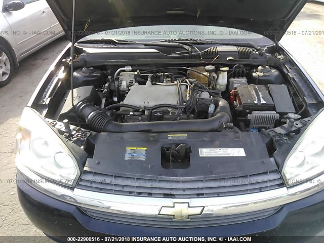 1G1ZT54855F301615 - 2005 CHEVROLET MALIBU LS ლურჯი ფოტო 10