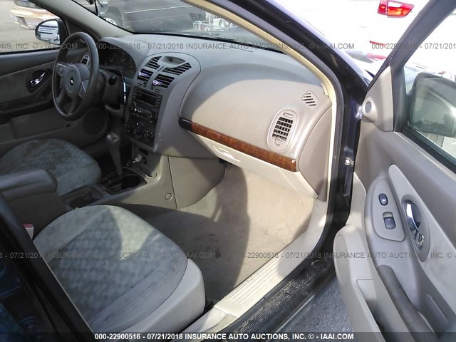 1G1ZT54855F301615 - 2005 CHEVROLET MALIBU LS ლურჯი ფოტო 5