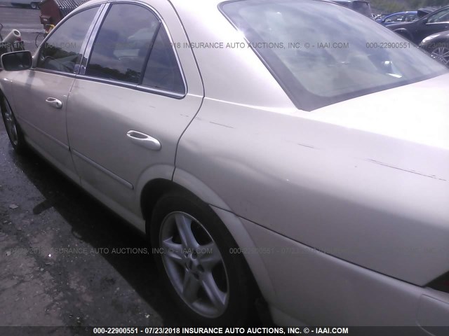 1LNHM87A82Y710347 - 2002 LINCOLN LS 奶油色 照片 6