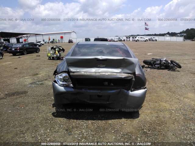 2G1WT58N979279598 - 2007 CHEVROLET IMPALA LT SILVER photo 6