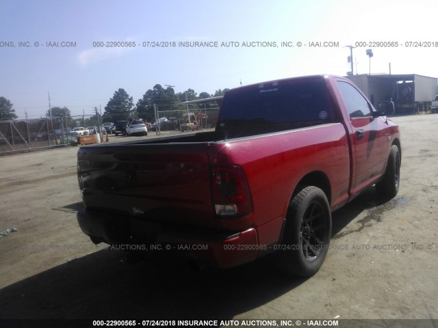 3C6JR6AT8EG259528 - 2014 RAM 1500 ST RED photo 4