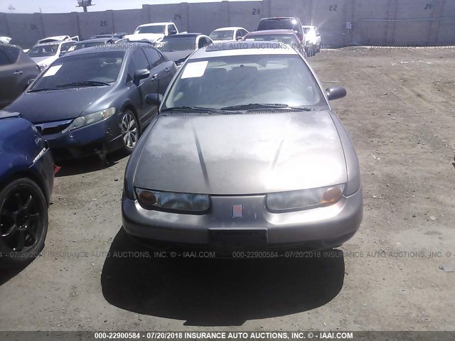 1G8ZK52741Z240412 - 2001 SATURN SL2 GOLD photo 6