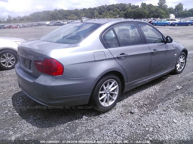 WBAPK5C58AA653374 - 2010 BMW 328 XI SULEV GRAY photo 4