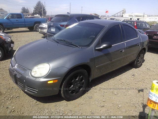 1B3ES56C95D251518 - 2005 DODGE NEON SXT 灰色 照片 2