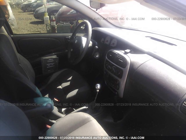 1B3ES56C95D251518 - 2005 DODGE NEON SXT 灰色 照片 5