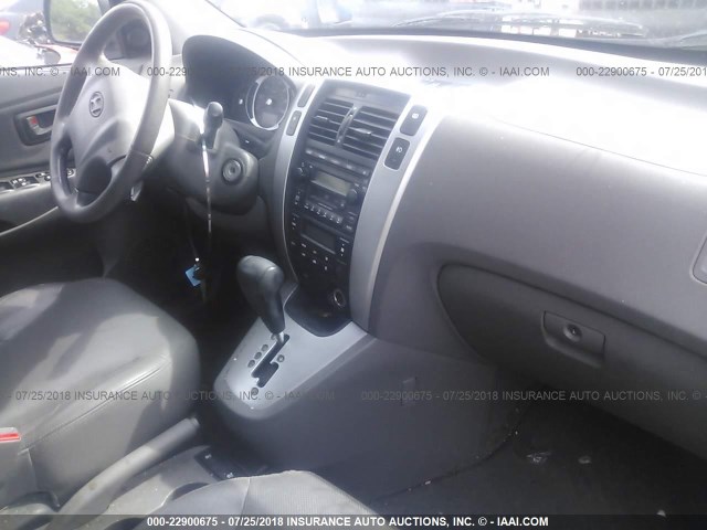 KM8JN72D86U440284 - 2006 HYUNDAI TUCSON GLS/LIMITED BLACK photo 5