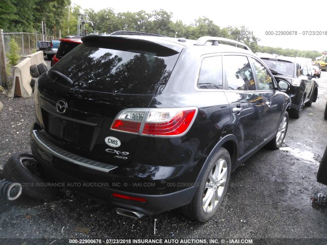 JM3TB3DVXC0356675 - 2012 MAZDA CX-9 BLACK photo 4