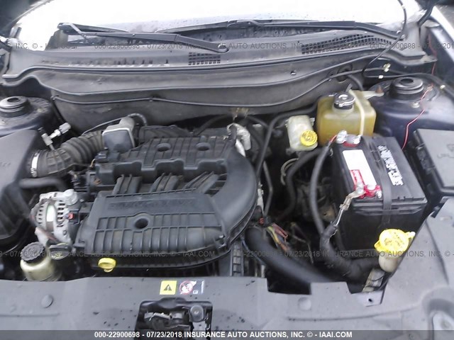 2A8GM68X68R638562 - 2008 CHRYSLER PACIFICA TOURING Navy photo 10
