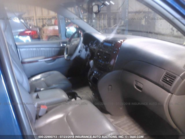 5TDBA22C35S038464 - 2005 TOYOTA SIENNA XLE/XLE LIMITED BLUE photo 5